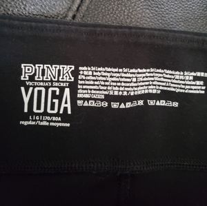 Pink Victoria Secret yoga pants